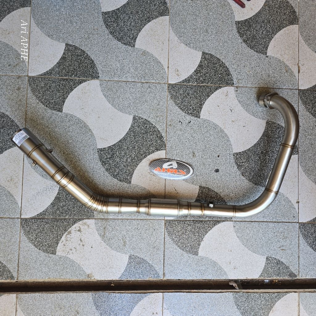 PROMO header pipa leher knalpot AHRS stainless NINJA 250 RR MONO