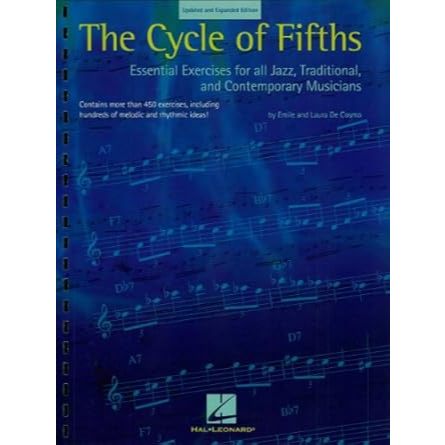 Buku Musik The Cycle Of Fifths Hal Leonard, Latihan Jazz, Tradisional, Modern, 450+ Soal, Hal Leonar