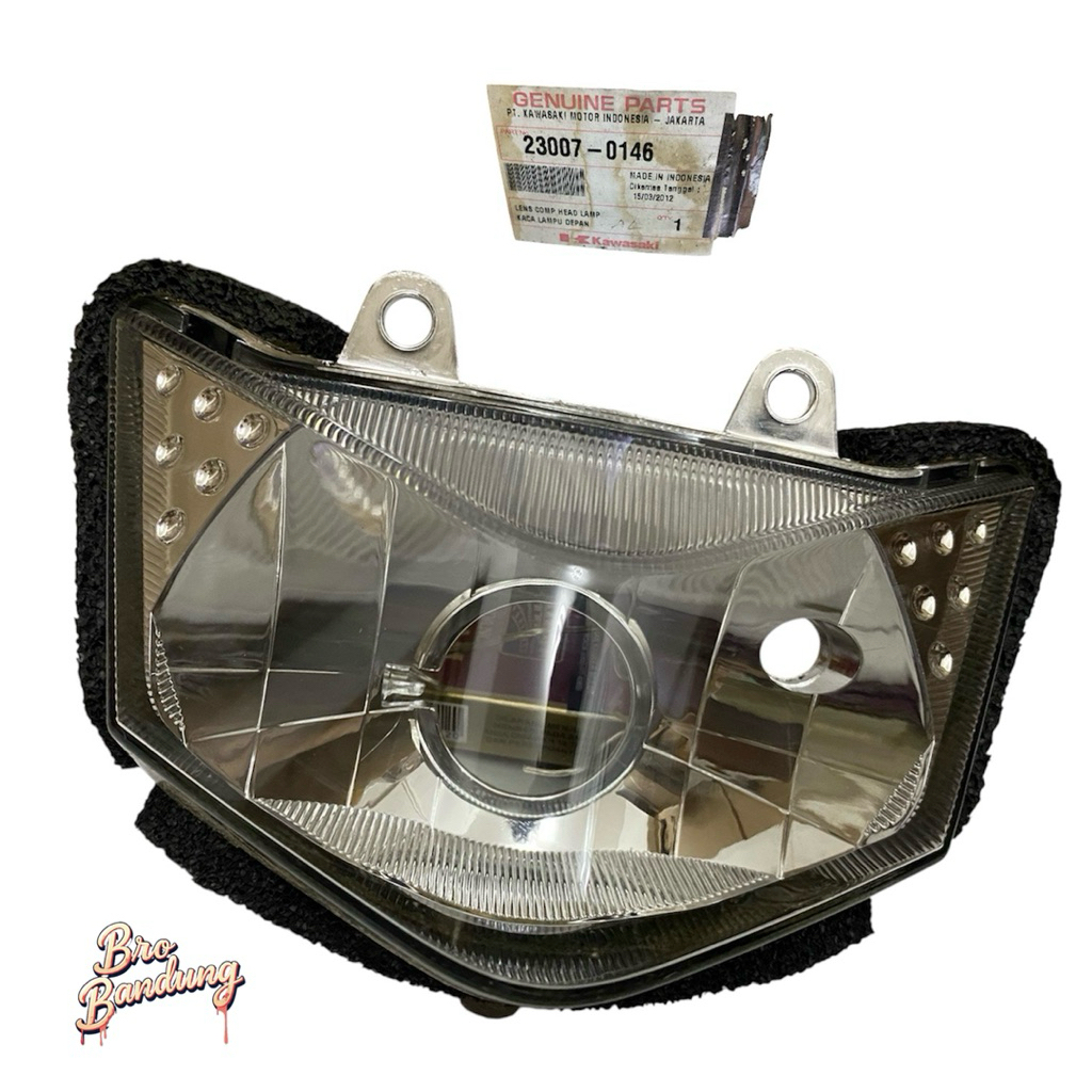 Lampu Depan Kawasaki KLX 150 S Reflektor 2009 2010 2011 2012 2013 2014 2015 Headlamp KLX 150S ori or