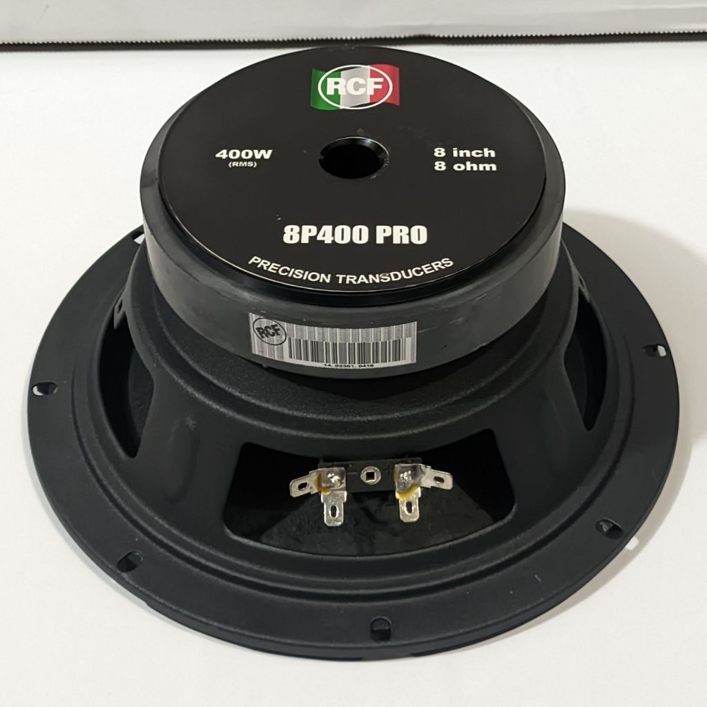 speaker komponen RCF 8 INCH / speaker komponen 8 inch RCF 8P400 PRO ITALY Daya 400 watt