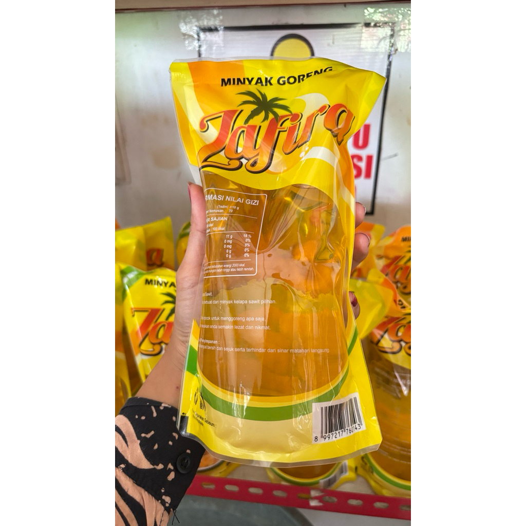 Minyak goreng zafira reffil 800ml promo 1 dus isi 12 termurah - minyak goreng langsung kirim promo
