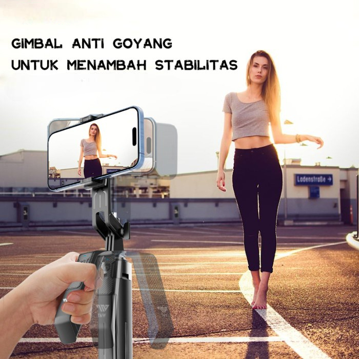 Tongsis Gimbal | hp Selfie Stick Bluetooth 4in1 Tongsis Gimbal Tripod TNW S30