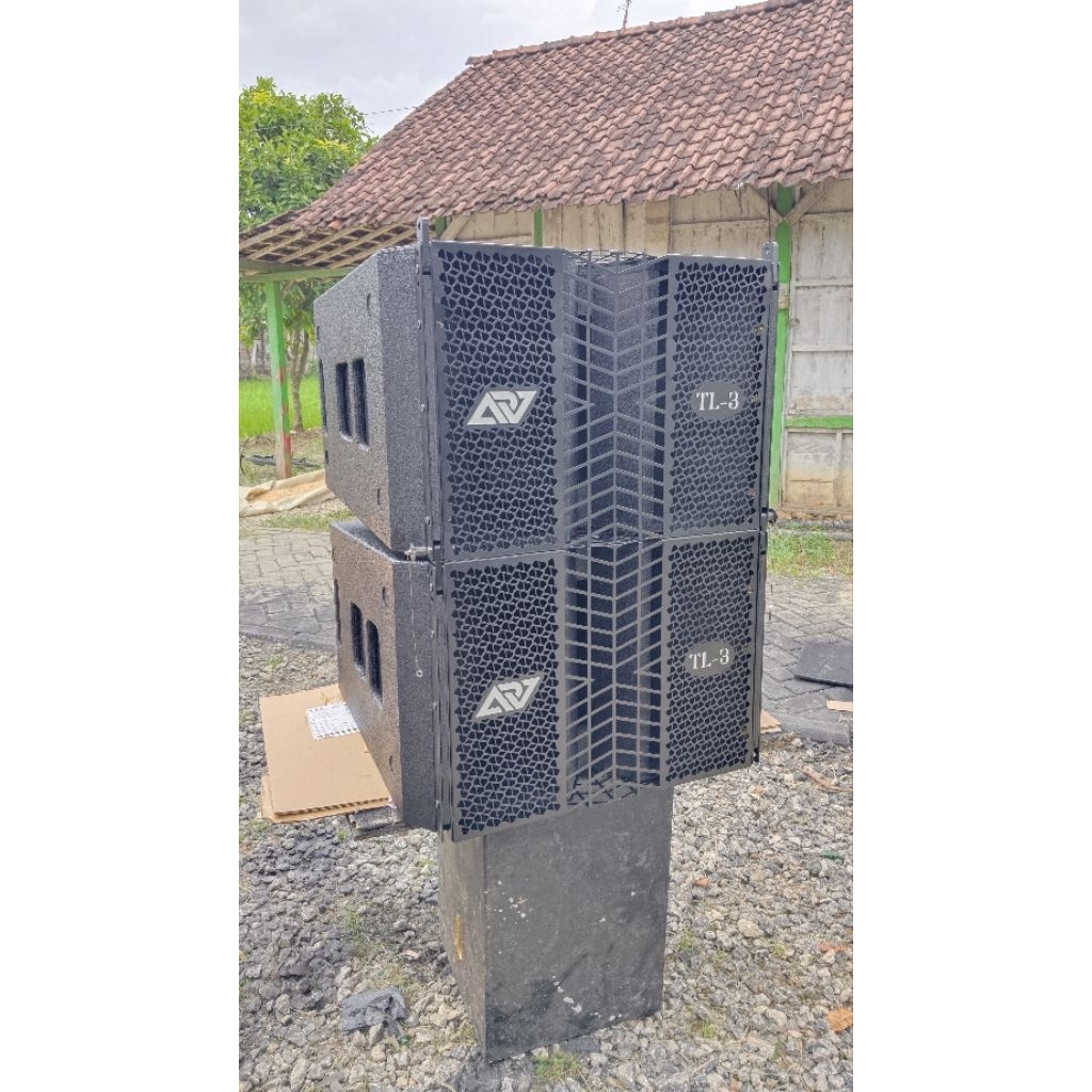 ( FREE UKIR NAMA ) box sound box midel box TL 3 12inci full meranti