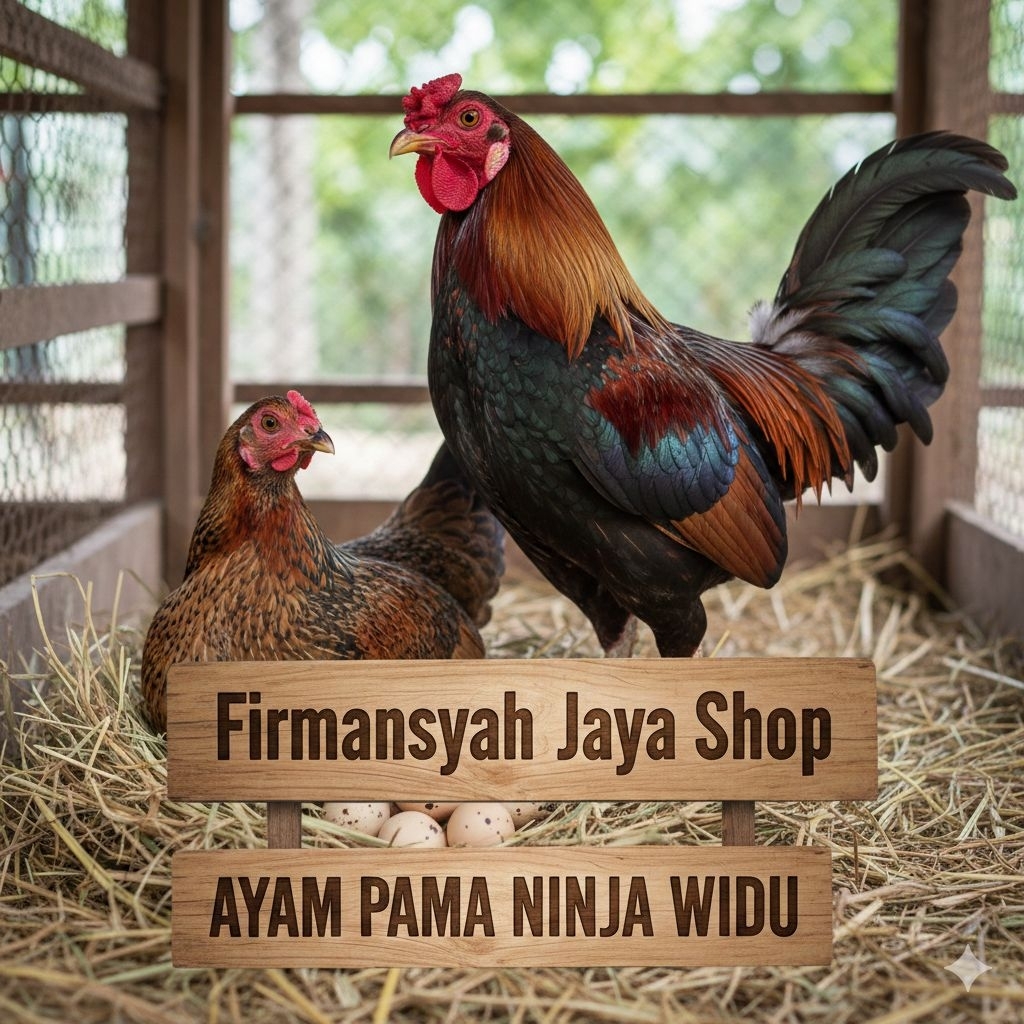 Telur Tetas Ayam Pama Ninja Widu/Wido Petarung Fertil Ori untuk ditetaskan Firmansyah jaya shop