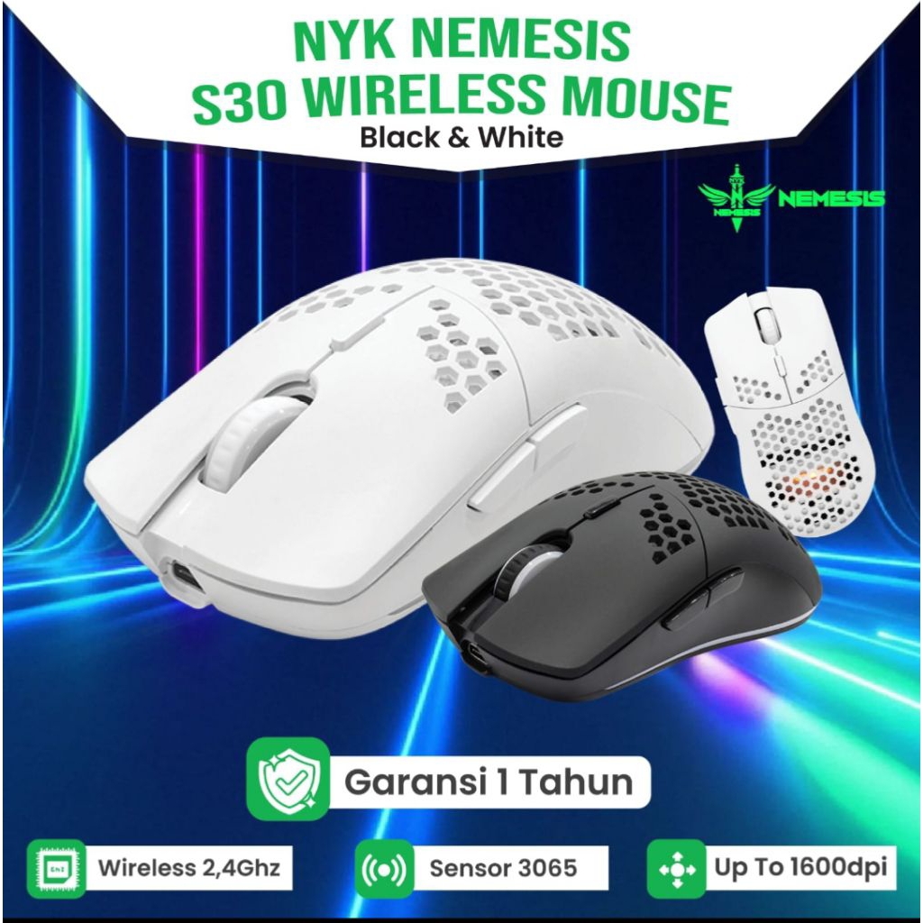 MOUSE GAMING NYK NEMESIS S30 WIRELESS
