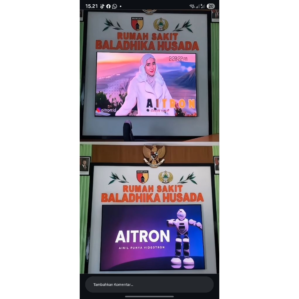 AITRON VIDIOTRON P 2.5 Indoor Garansi Resmi Original Harga per Meter