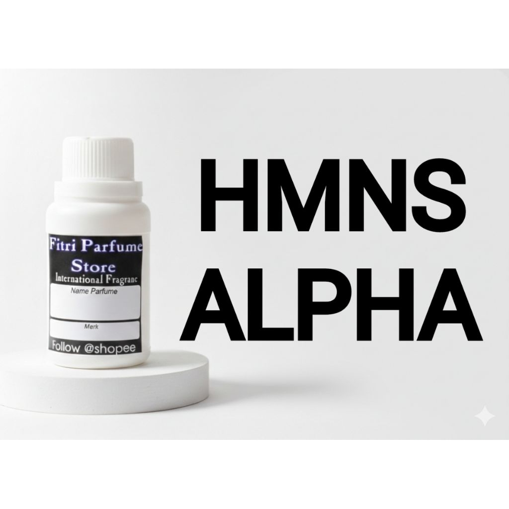 Bibit parfum HMNS ALPHA ALFA ALPA 100ml