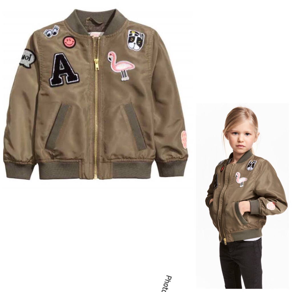jaket bomber anak H&M girl