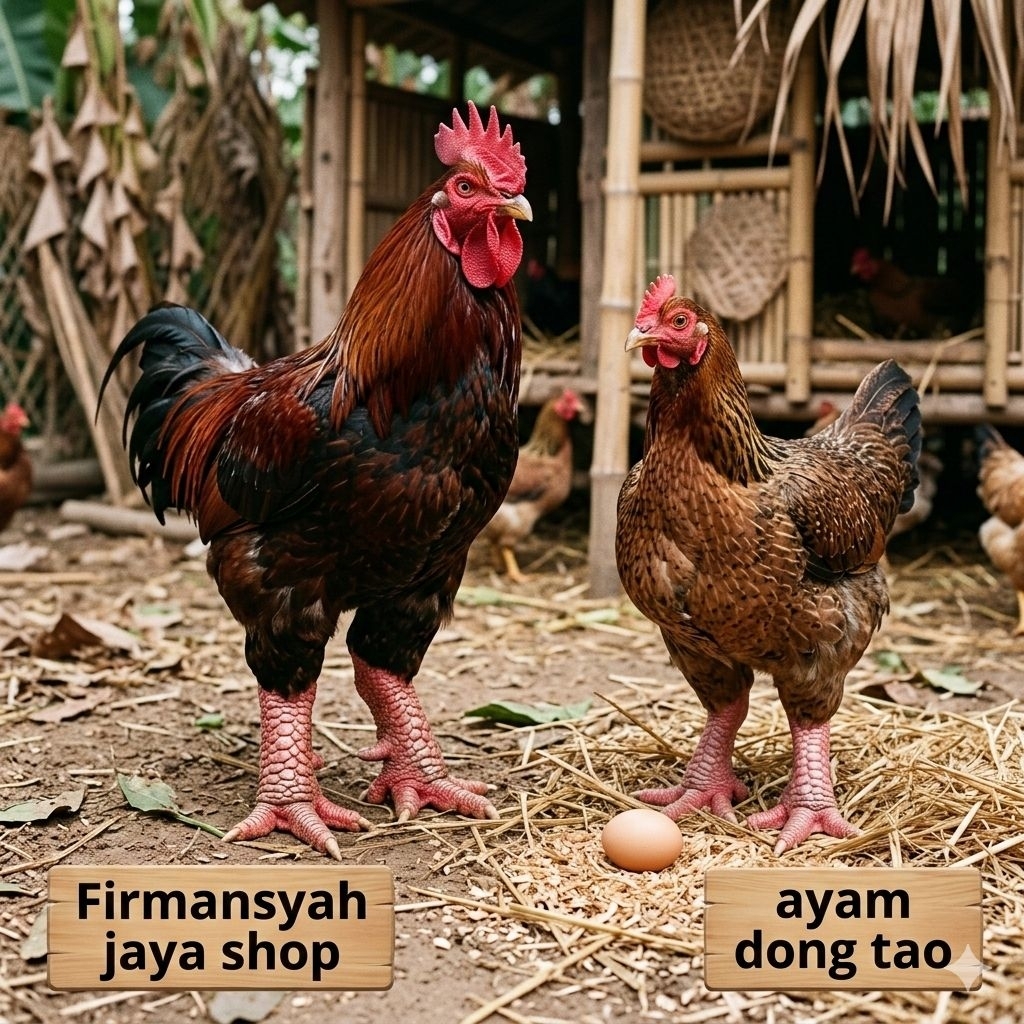 TELUR TETAS AYAM DONG TAO Firmansyah jaya shop