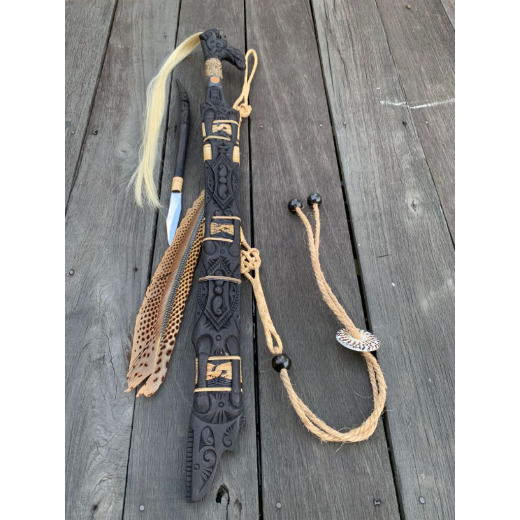 Koleksi Seni & Pajangan Dinding Khas Suku Dayak | Borneo | Kalimantan | Etnik |