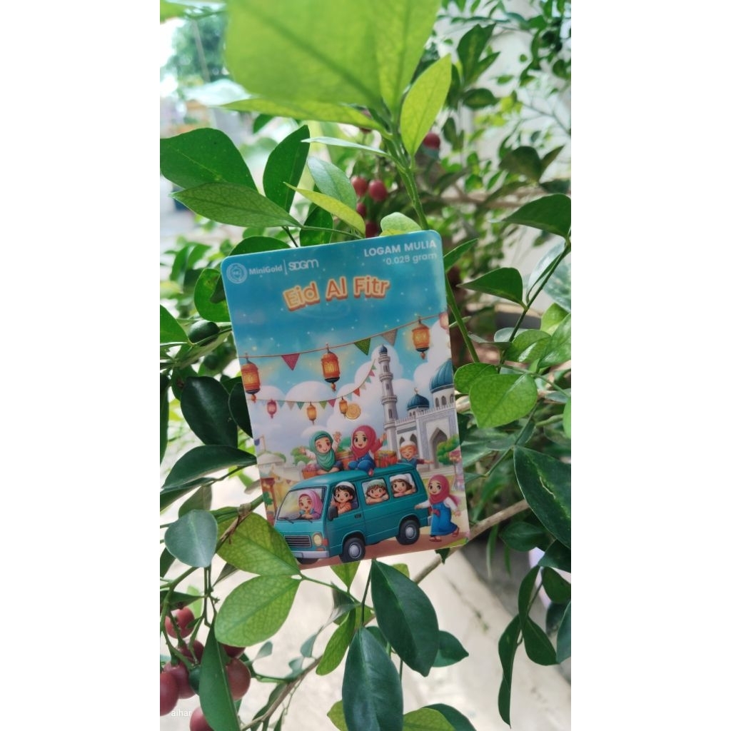 Logam Mulia Emas Mini Gold MiniGold Gift Series Idul Fitri Kids Mudik Selamat Hari Raya Idul Fitri E