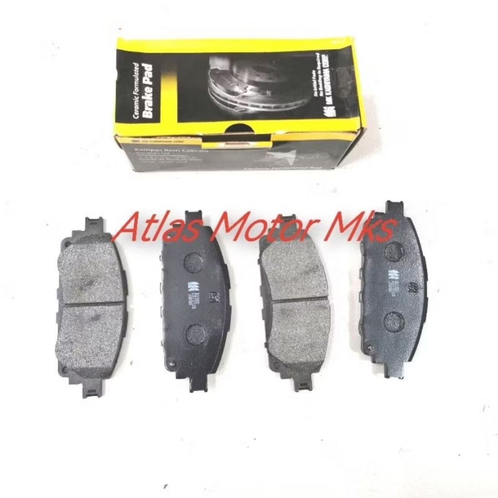 [1SET][MK] BRAKE PAD KAMPAS CAKRAM DEPAN TOYOTA INNOVA REBORN "2016-ON" - MK KASHIYAMA D2355