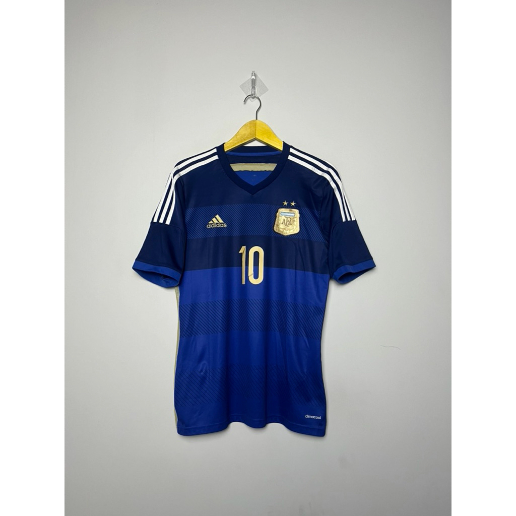 Jersey Argentina Away 2014 Lionel Messi Original