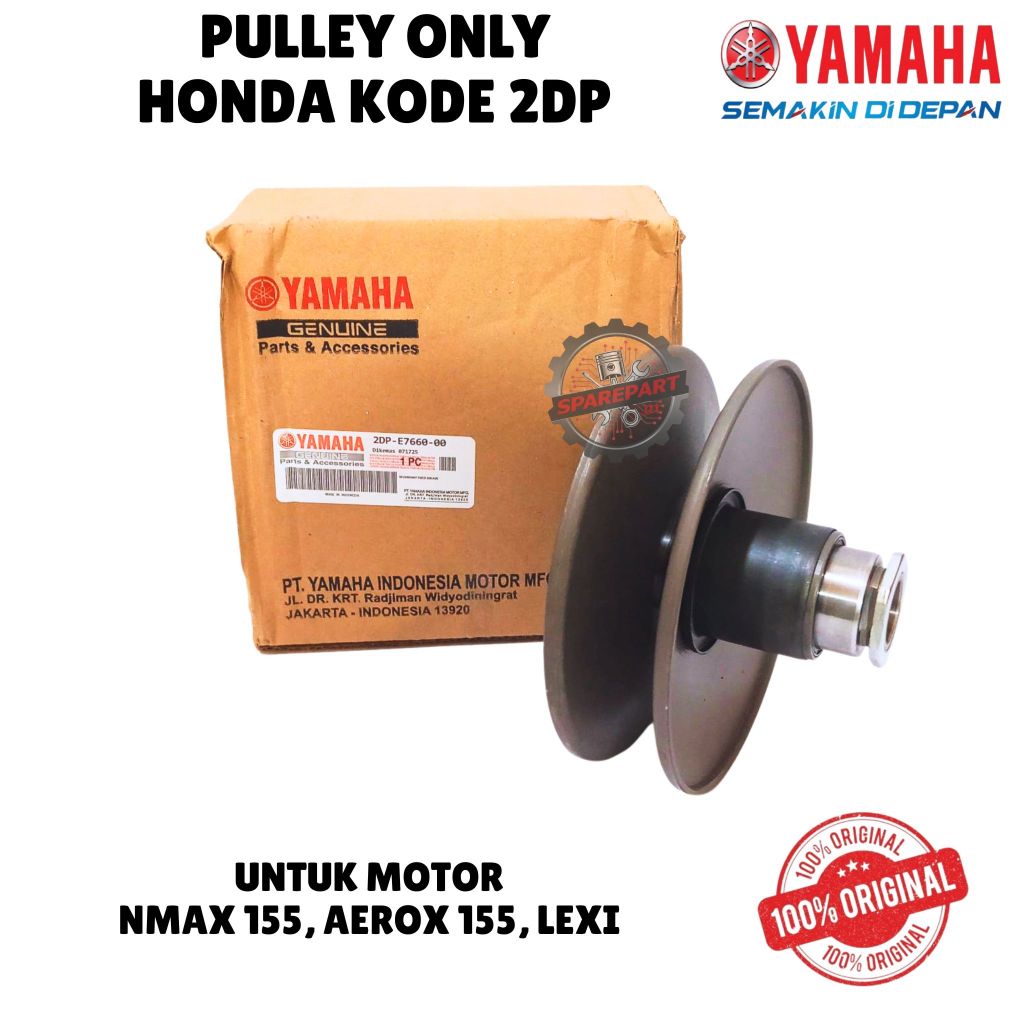 PULLEY ONLY ORIGINAL YAMAHA KODE 2DP, NMAX 155, AEROX 155, LEXI