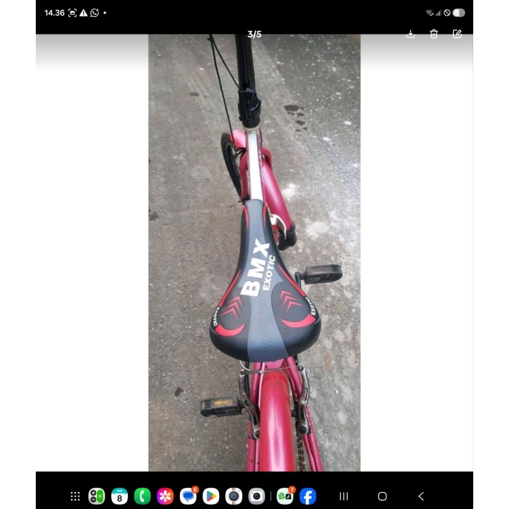 Sepeda exotic folding 20 jieyang SNI sepeda lipat NANO TECH from USA NEW DESING FOLDING BIKE lokasi 