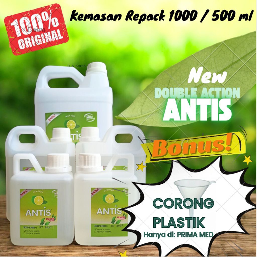 ANTIS 1000ML / ANTIS 500ML / ANTIS REPACK / ANTIS REFILL EXP 2027