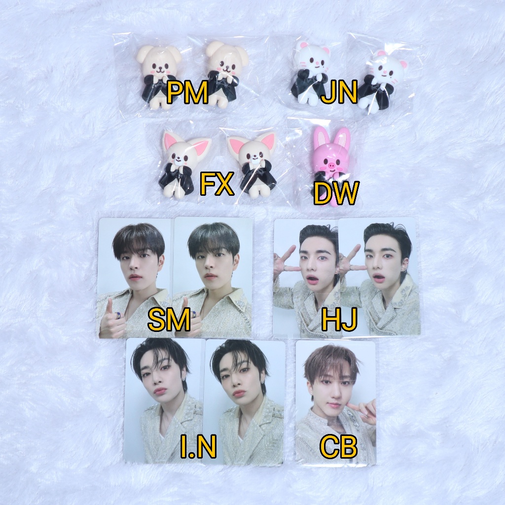 (BACA DESKRIPSI) Stray kids skzoo figure climb ver. hippers md do it official pc photocard full set 