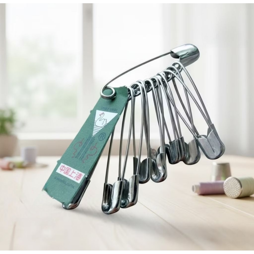 KDRACC-Grosir Lusinan 1Box Isi 72Renceng Peniti SWAN Peniti Merek Swan Peniti Swan Emas Peniti Swan 