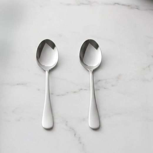 RUBY SENDOK MAKAN PREMIUM SENDOK GARPU MAKAN PREMIUM STAINLESS TEBAL ANTI KARAT SENDOK HOTEL PREMIUM