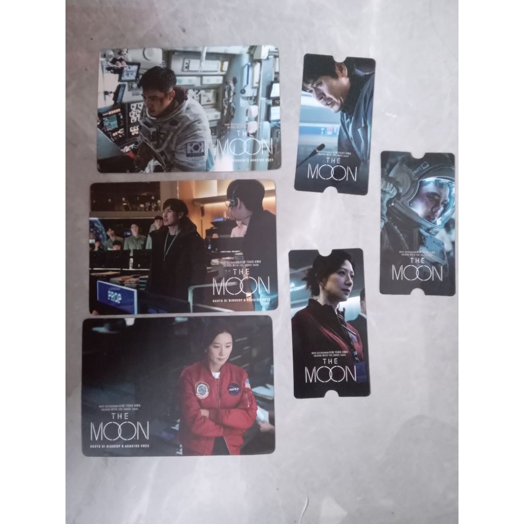 The Moon Collectible Ticket CGV dan Postcard Cinepolis