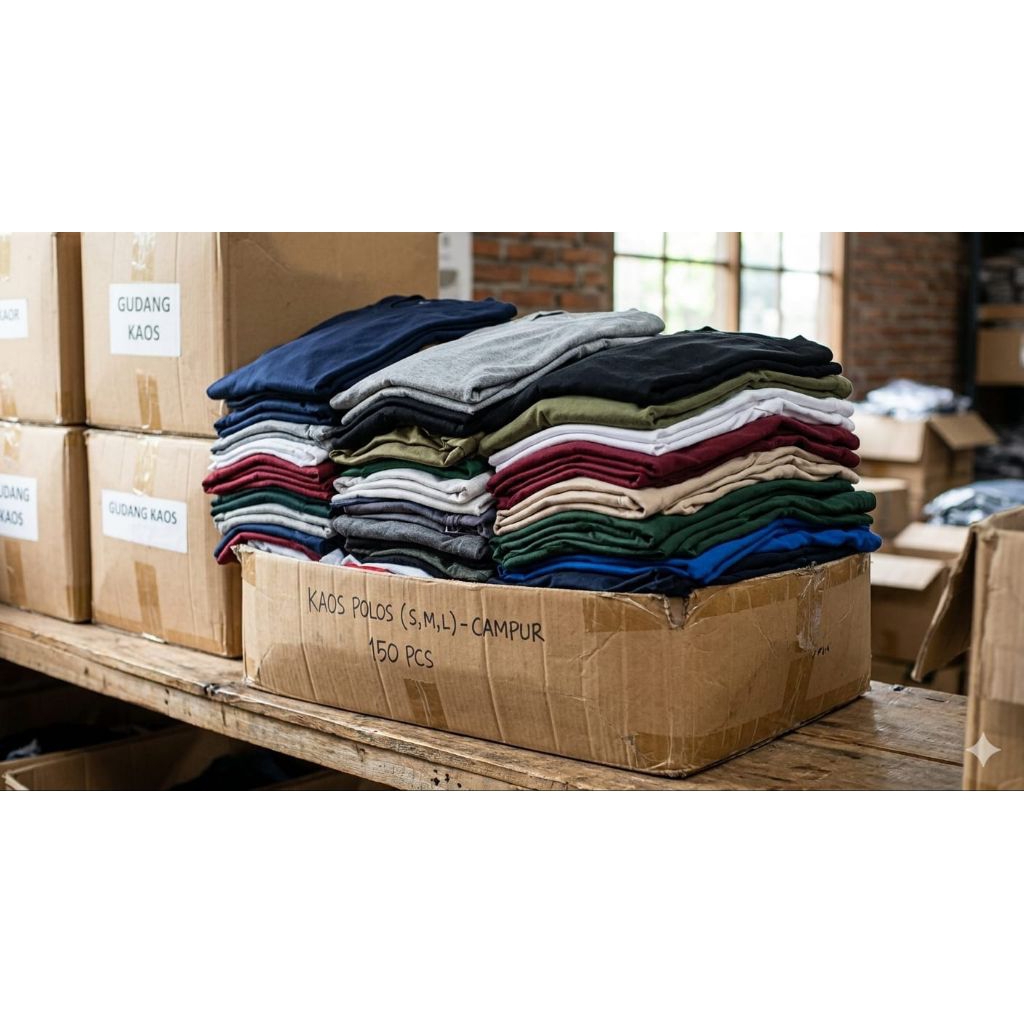 kaos rusak atau reject