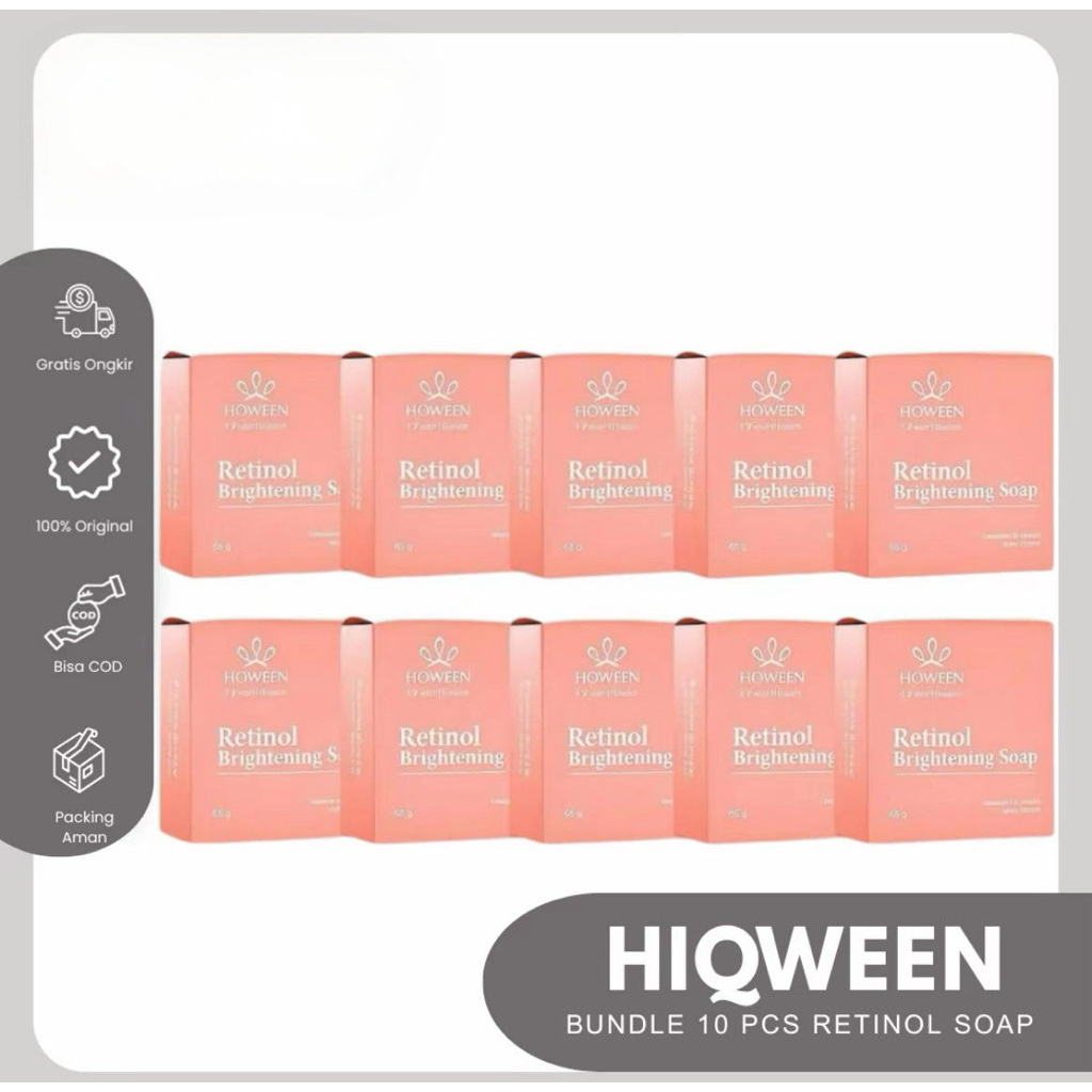 PAKET USAHA 10 SABUN HIQWEEN