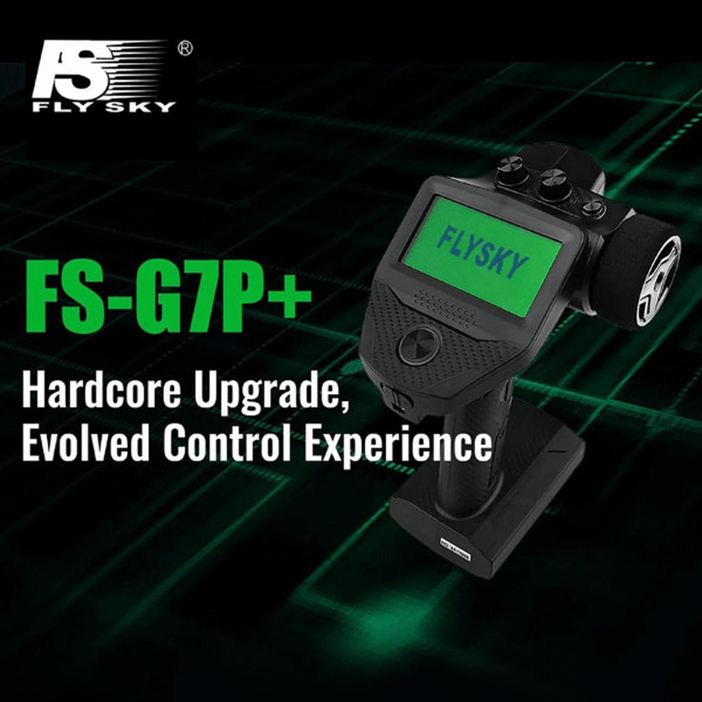 FLYSKY FS-G7P+ 10CH Transmitter with FS-R11P Receiver x 1