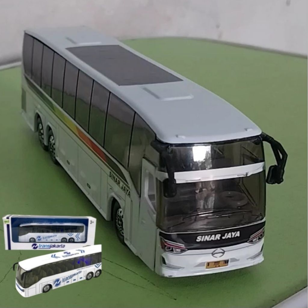 Stiker Mainan Bus Tahan Air