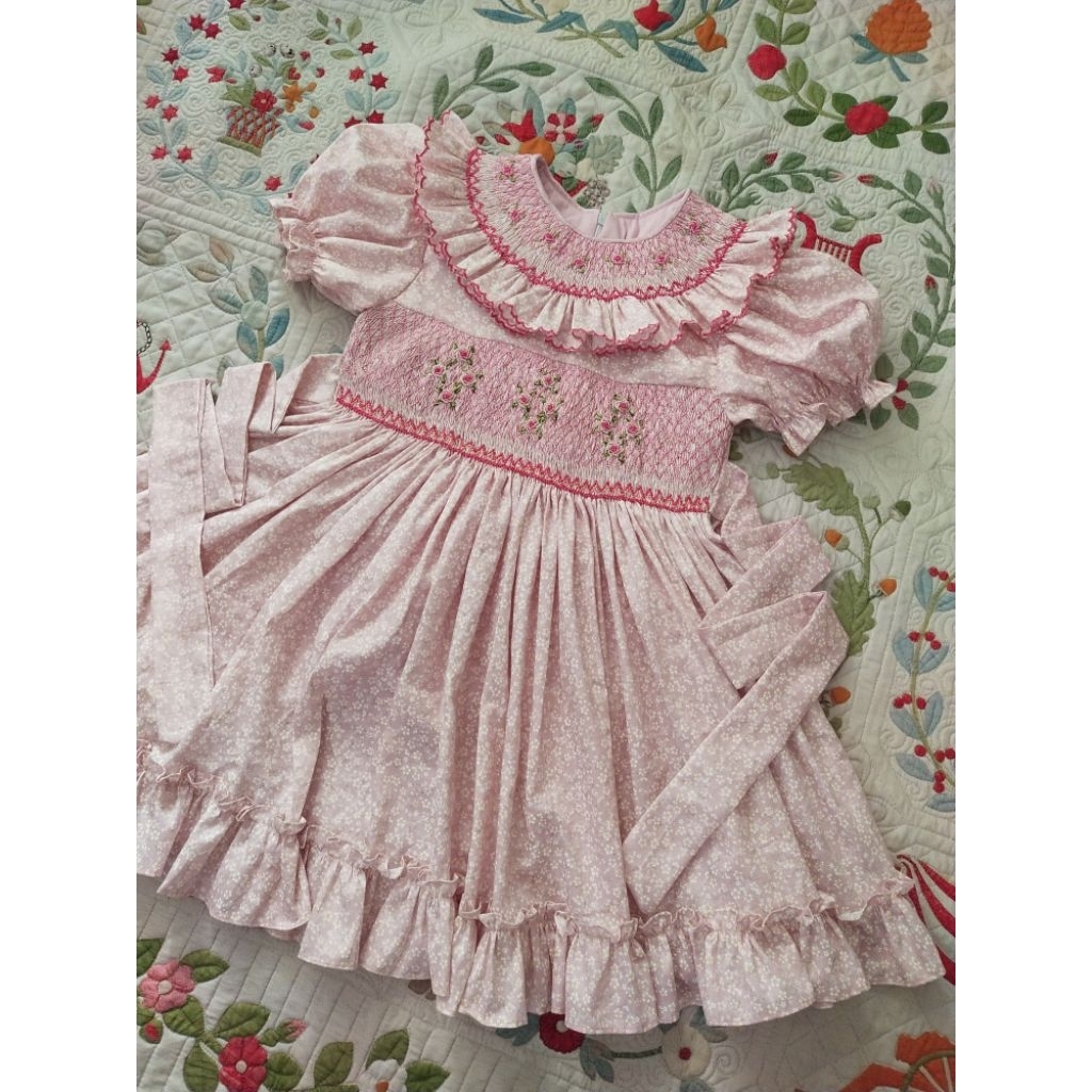 Smocked Dress Anak