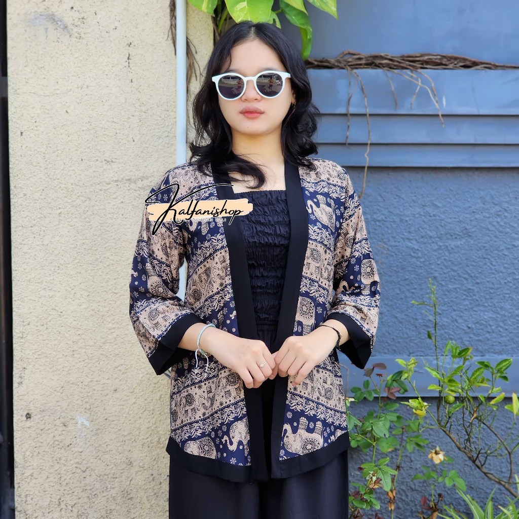 Cardigan Outer Etnik Bali