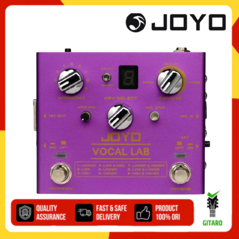 Joyo R16 Vocal Lab Efek Joyo R 16 Vocal Lab Effector Pedal Original