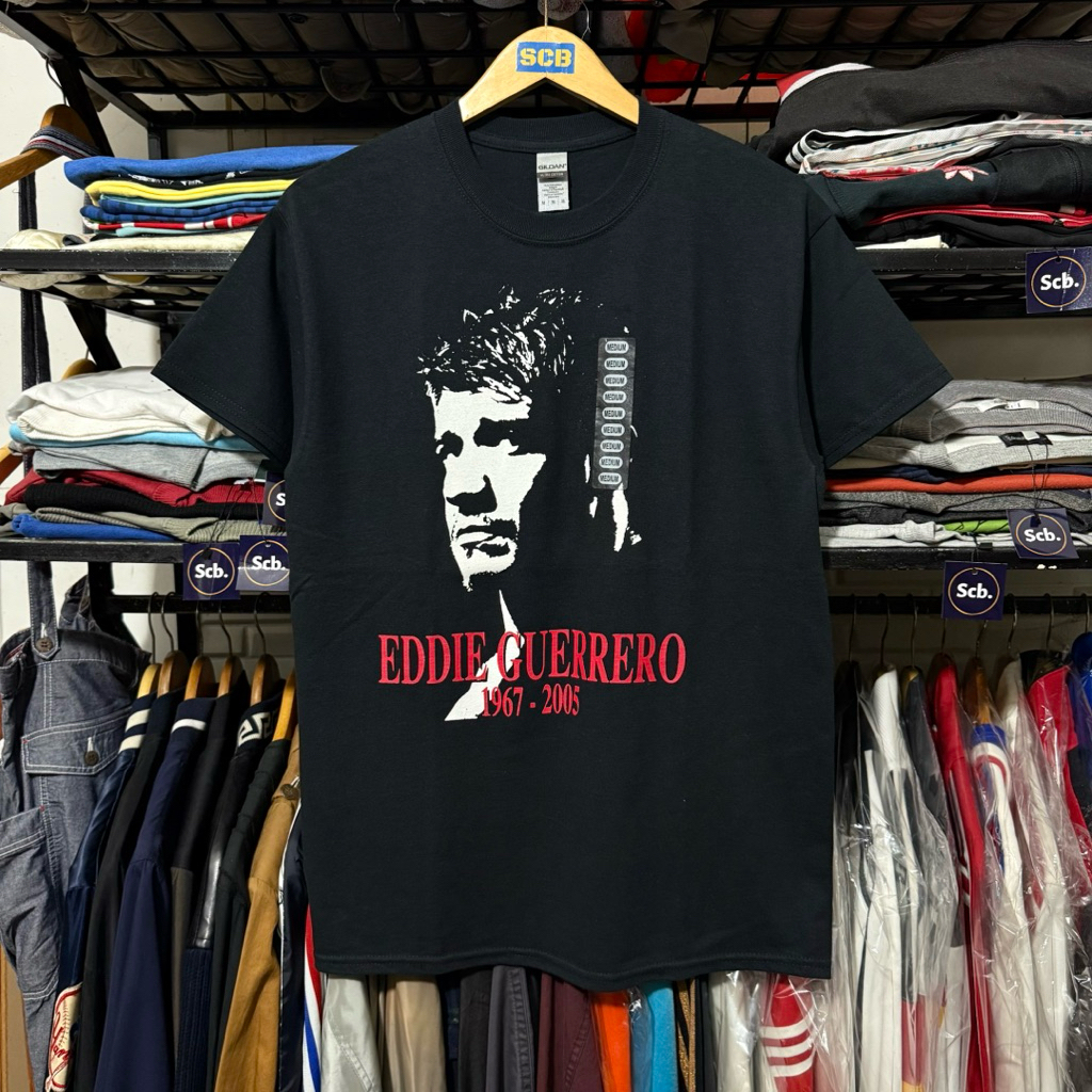 Wwe wwf eddie guerrero viva la raza tshirt kaos