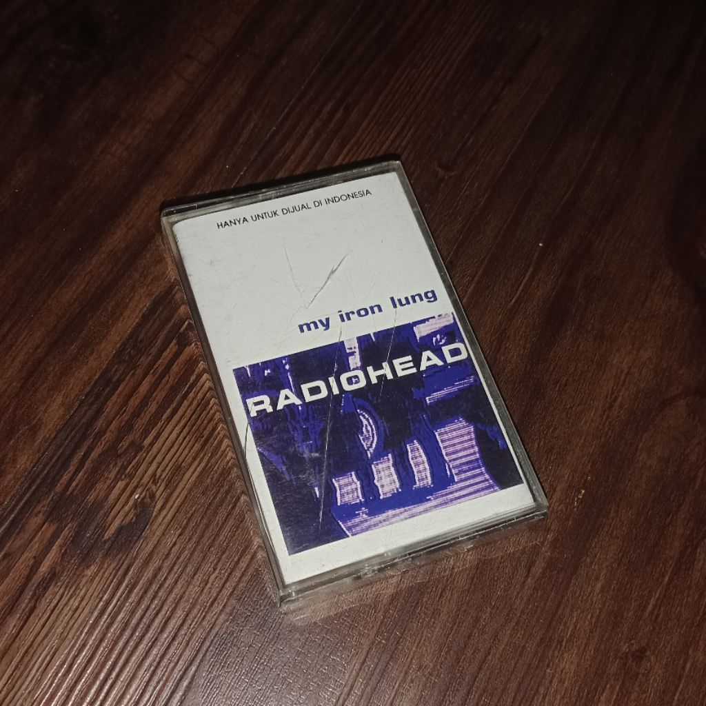 Kaset Pita RadioHead My Iron Lung bootleg