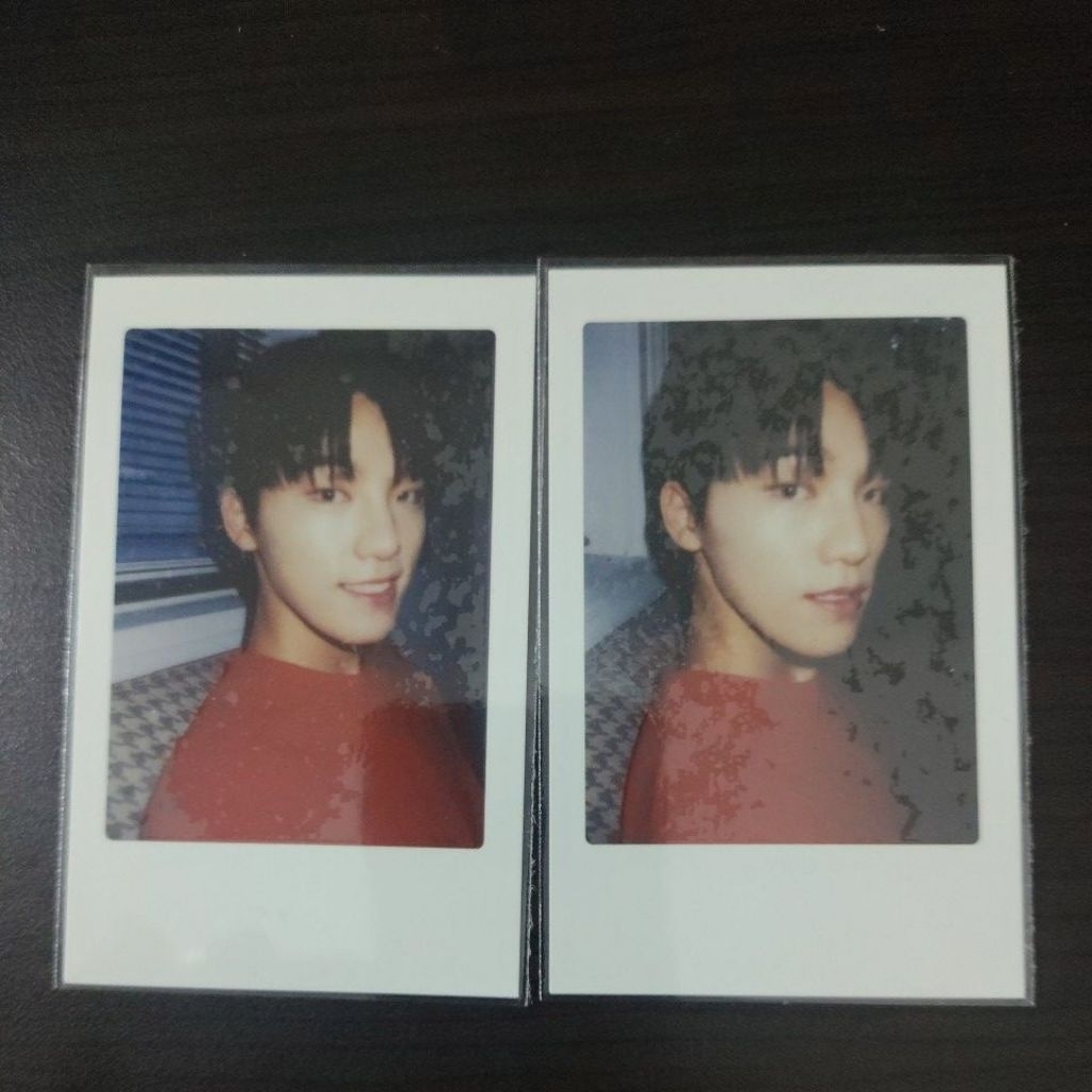 Seventeen Dino Diamond Edge polaroid