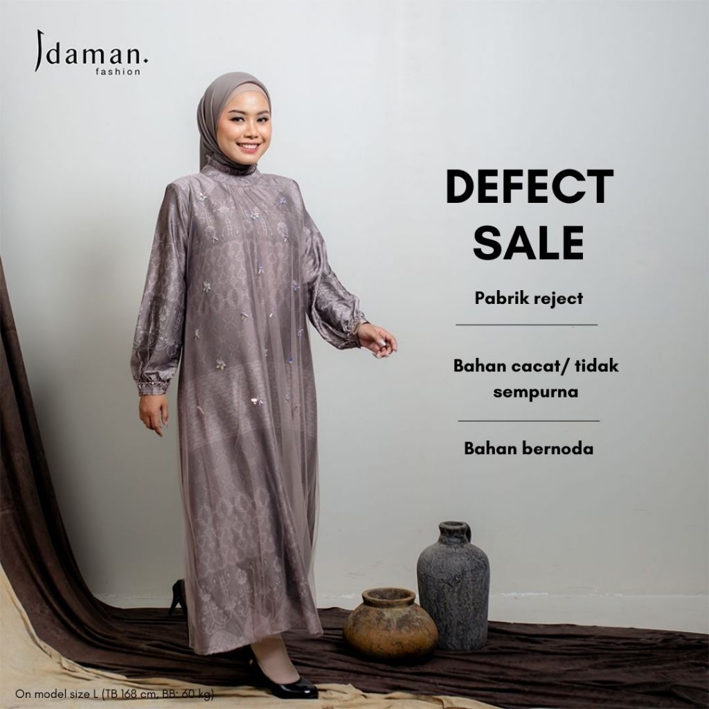 Produk Defect/ Cacat - Idaman Fashion - Gamis Serasi Gamis Kanari