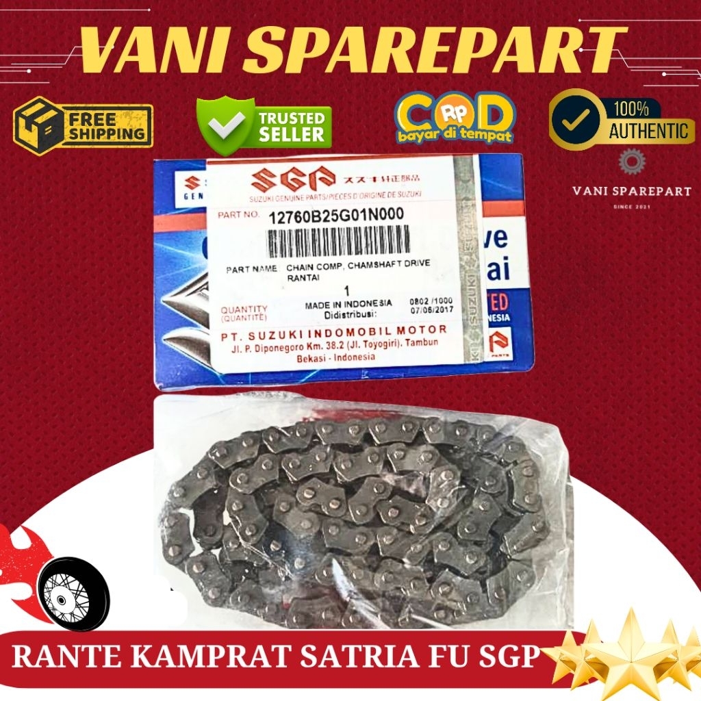 Rantai Rante Keteng Kamrat Kamprat Suzuki Satria FU Ori SGP