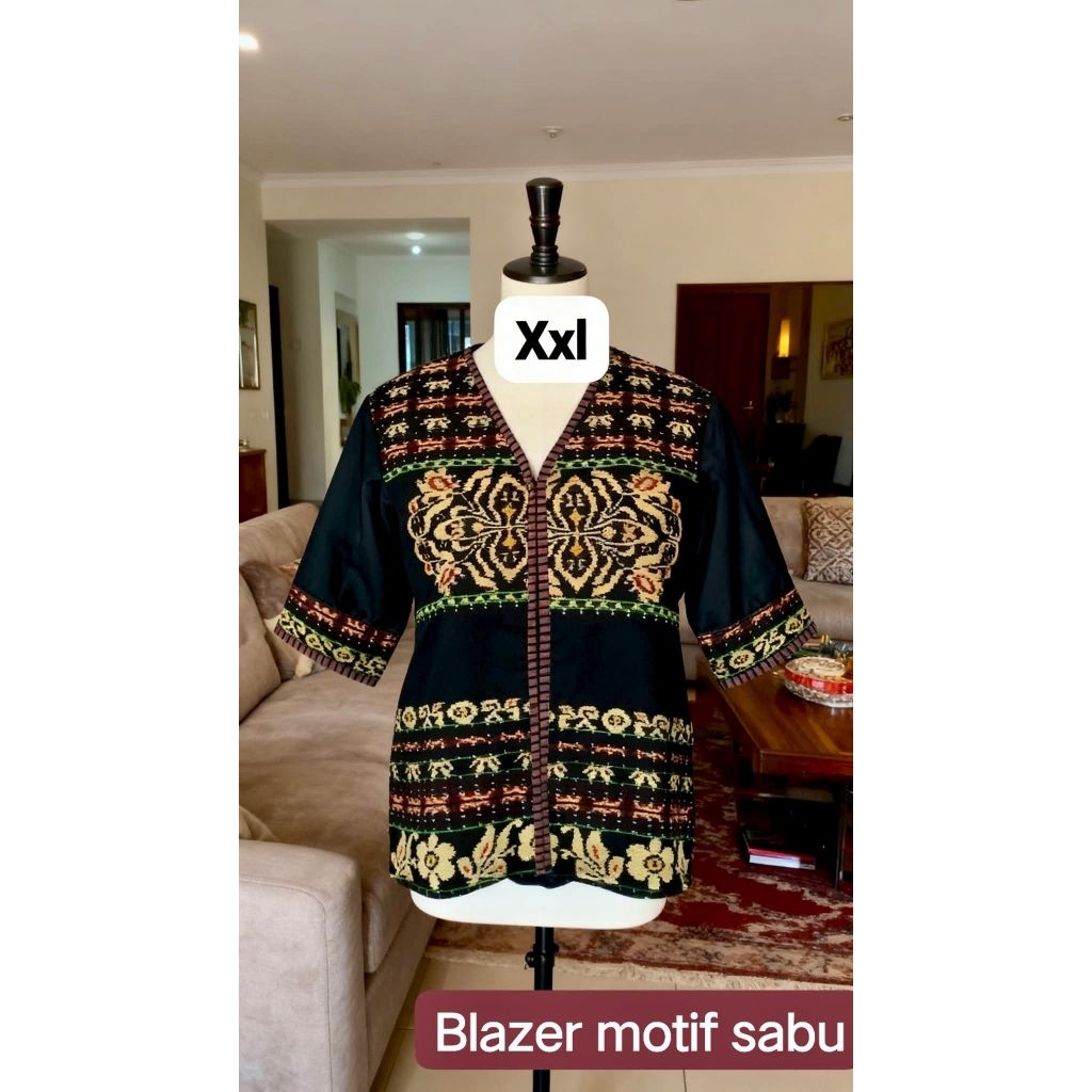 Blezer Wanita Tenun NTT (Original Premium)