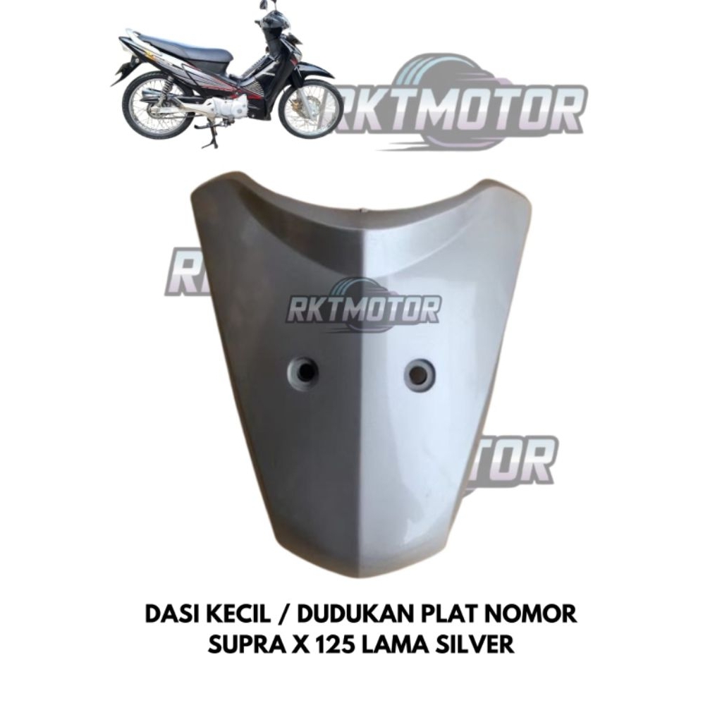 TAMENG DEPAN SUPRA X 125 LAMA 2005/2007 SILVER // TAMENG DEPAN SUPRA X 125 LAMA