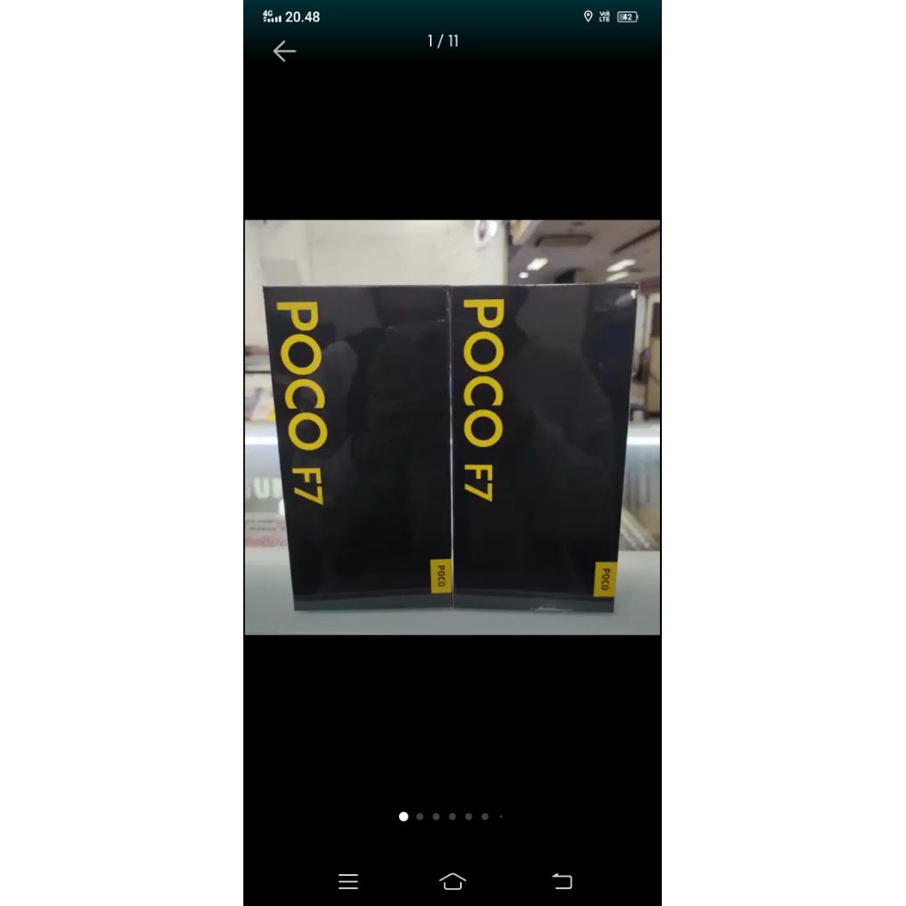 hp Poco f7 ram 12/512