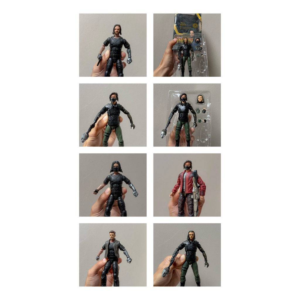 figure marvel legends bucky winter soldier thunderbolts avengers doomsday hasbro toybiz