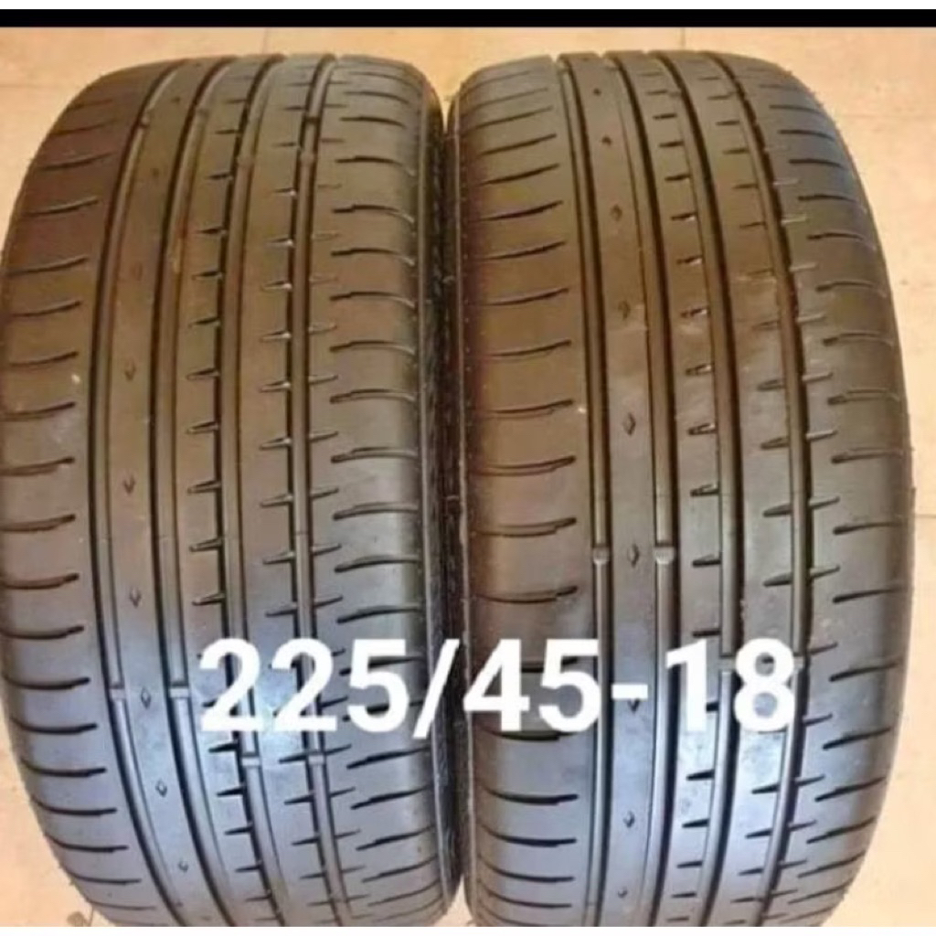 Ban Mobil Copotan Uk 225/45 R18 Ban Mobil Bekas Tubles Ban Mobil Second Siap Pakai