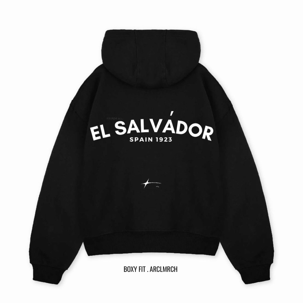 HOODIE BOXY AFTERCOOL EL SALVADOR