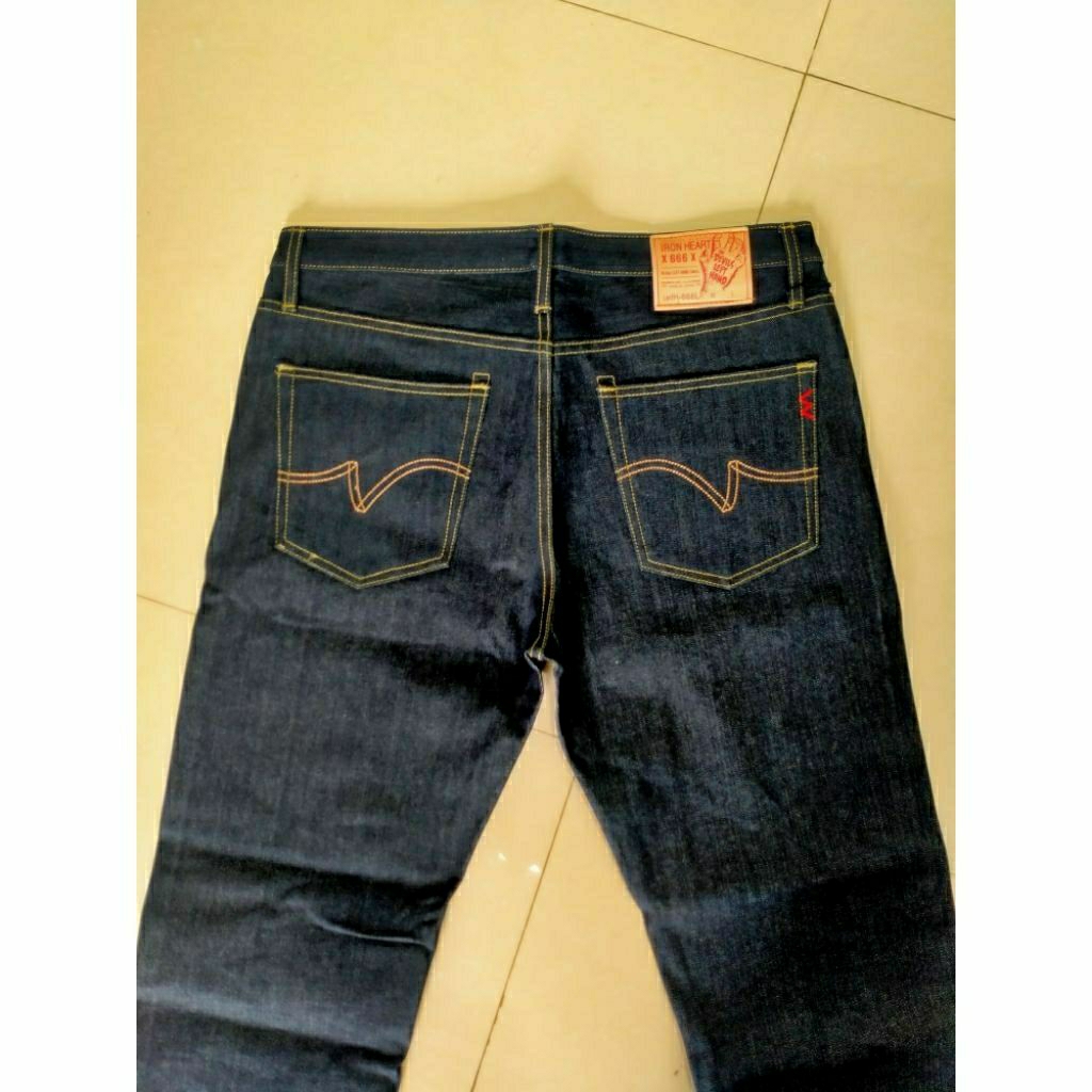 iron heart denim/jeans selvadge size 30