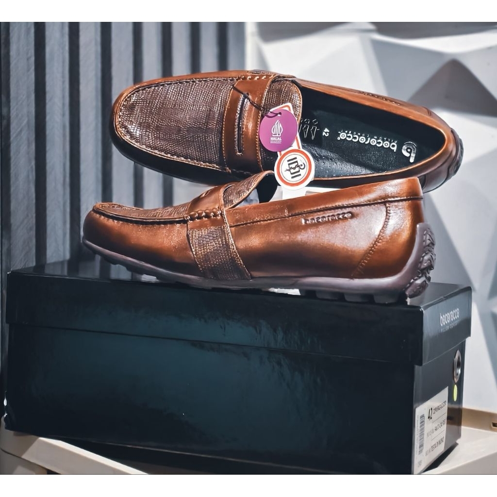 Bocorocco U. Falco Cal 313 Testa Di Moro Scuro - Sepatu Loafers Pria