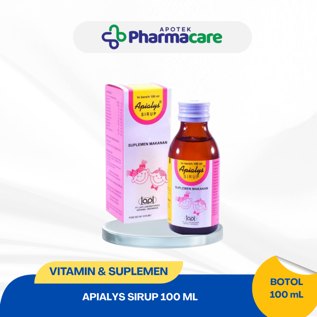 APIALYS SIRUP VITAMIN 100 ML