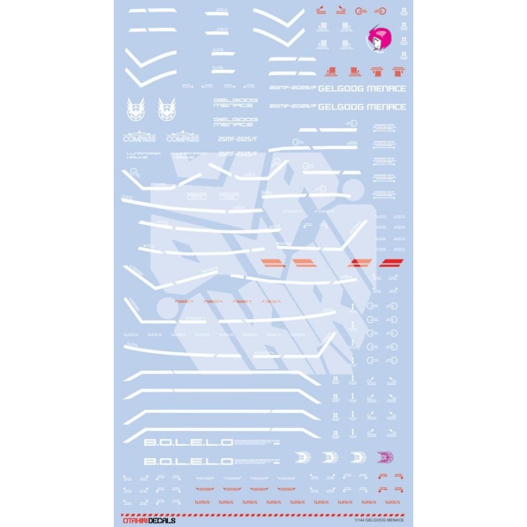 GELGOOG MENACE WATERDECAL