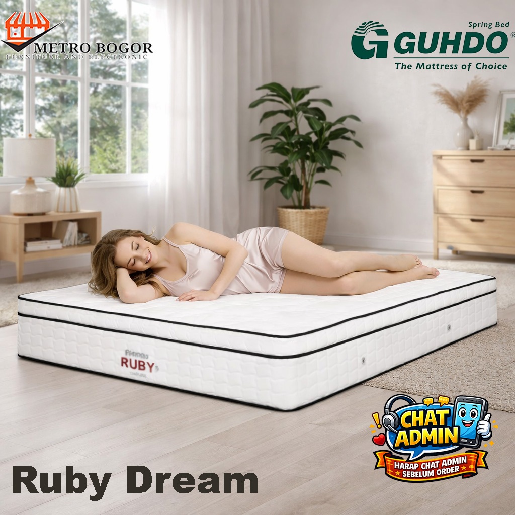KASUR Guhdo Spring bed Latex Ruby Dream MATTRASS SAJA