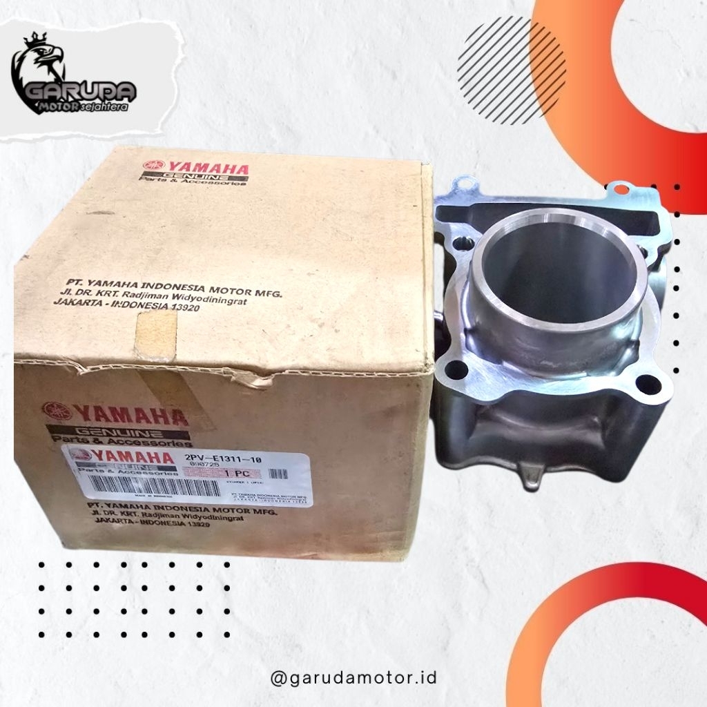Silinder Cylinder Blok Blok Mesin Yamaha MX King 150 Xabre Vixion R 155 Original
