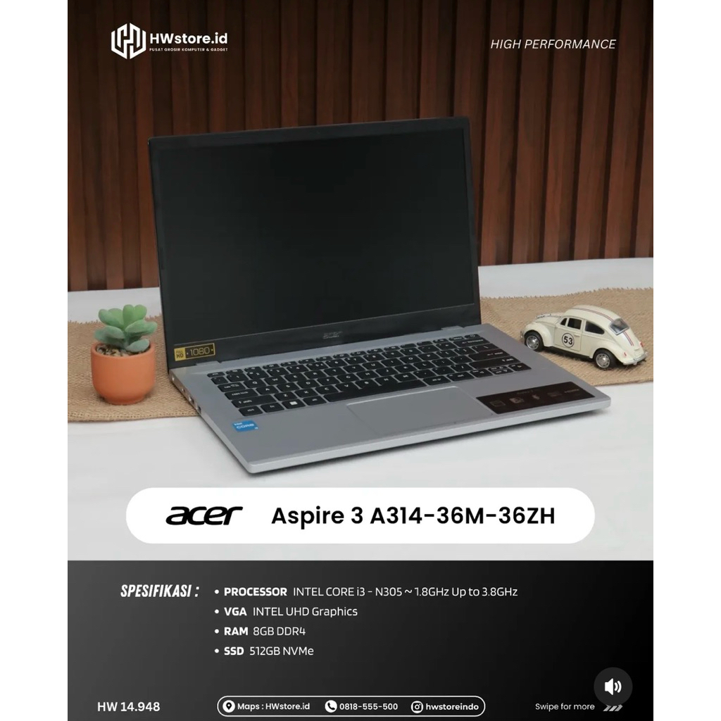 ACER Aspire 3 A314-36M-36ZH