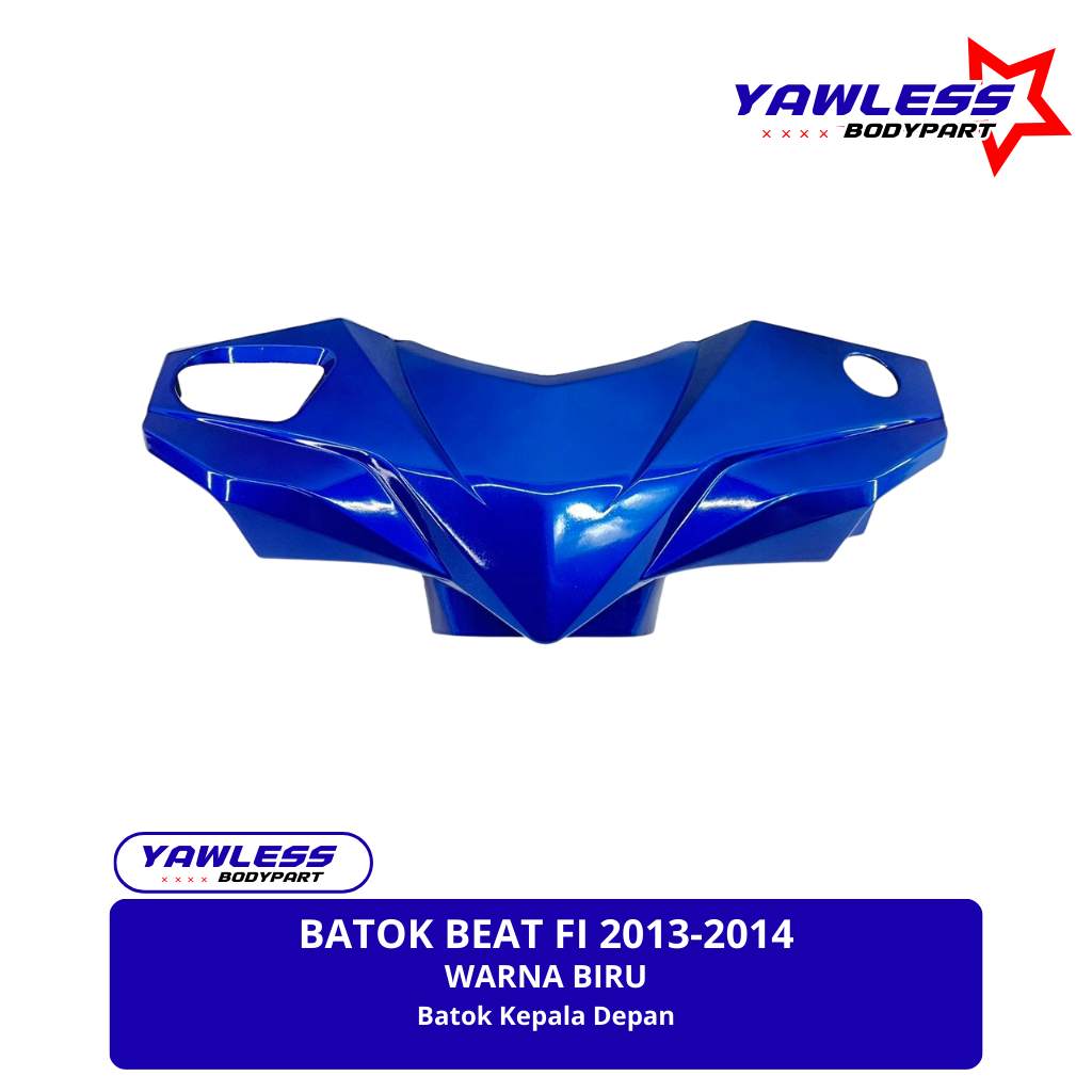 Batok depan Beat Fi 2013-2014 stater kasar warna Biru / batok beat fi 2014